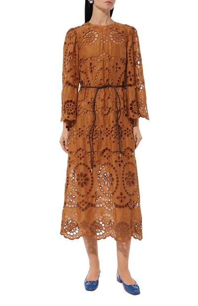 Льняное платье ZIMMERMANN, арт. 1444DSS244, фото 3