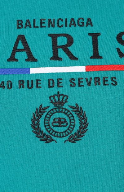 Хлопковая футболка BALENCIAGA, арт. 594599/TGV48, фото 5