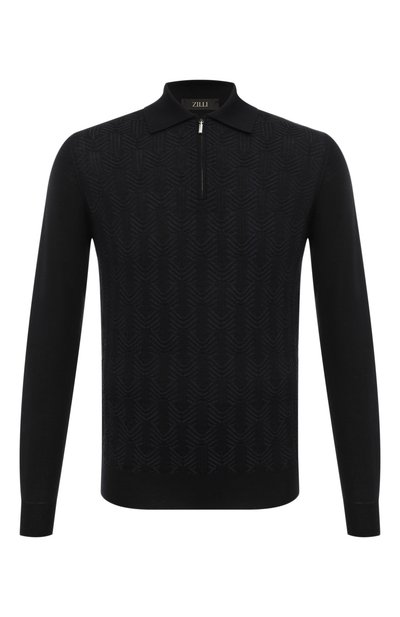 Мужская поло из кашемира и шелка ZILLI, арт. KZP001M0330VSPK00