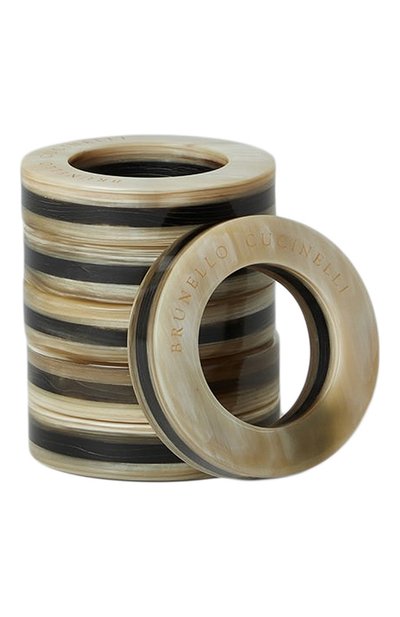 Набор из шести колец для салфеток BRUNELLO CUCINELLI, арт. MLC0RSET1