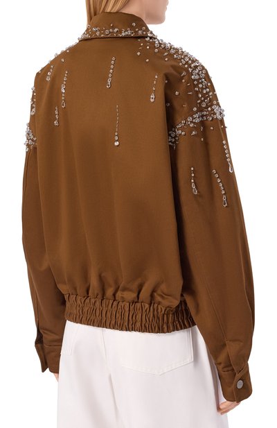 Хлопковый бомбер GIUSEPPE DI MORABITO, арт. 06PSB0365R 16310, фото 4