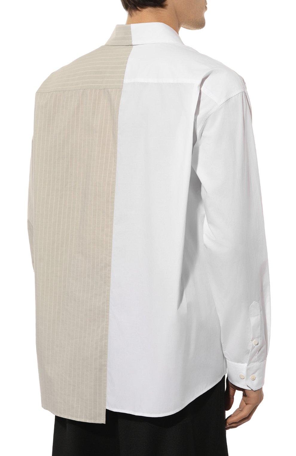 Хлопковая рубашка MM6, арт. SH0DT0016/MTN014, фото 4