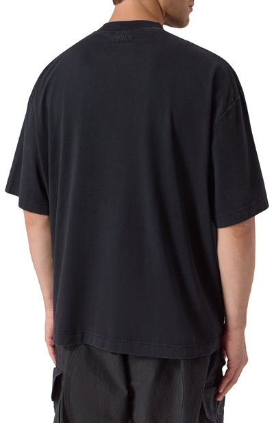 Хлопковая футболка VETEMENTS, арт. UH76TR380B/1000 LIGHT JERSEY, фото 4