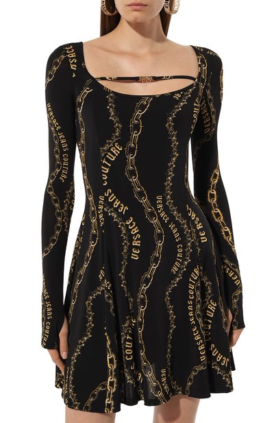 Платье из вискозы VERSACE JEANS COUTURE, арт. 77HA0922/JS416, фото 3