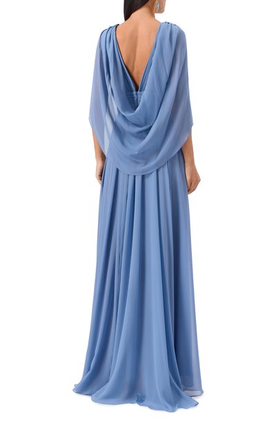 Шелковое платье ELIE SAAB, арт. D0838NP25/SI001, фото 4