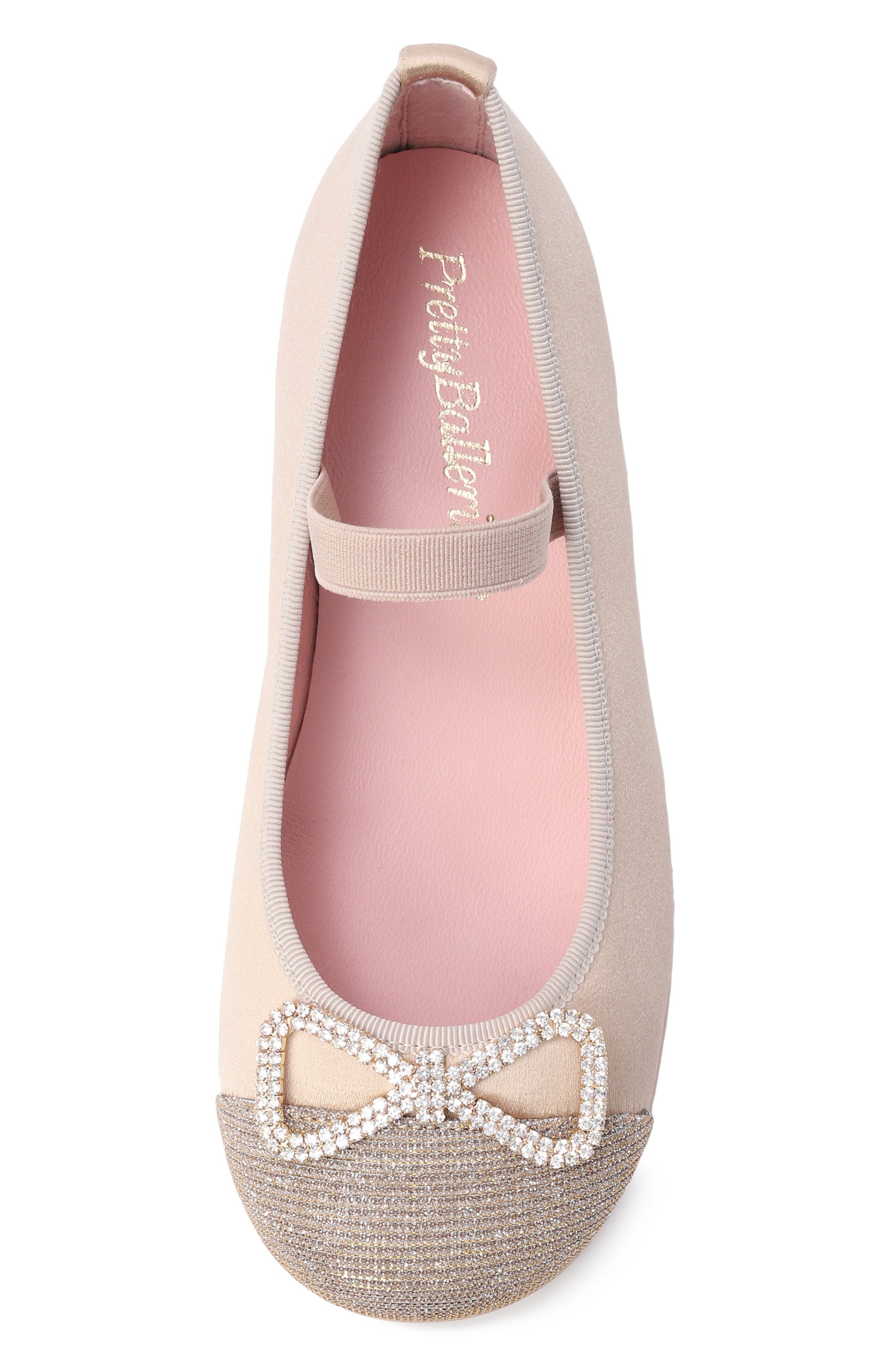 Туфли PRETTY BALLERINAS светло-бежевого цвета по цене 23450 руб., арт. 53083_001, фото 4 Туфли PRETTY BALLERINAS, арт. 53083_001, фото 4