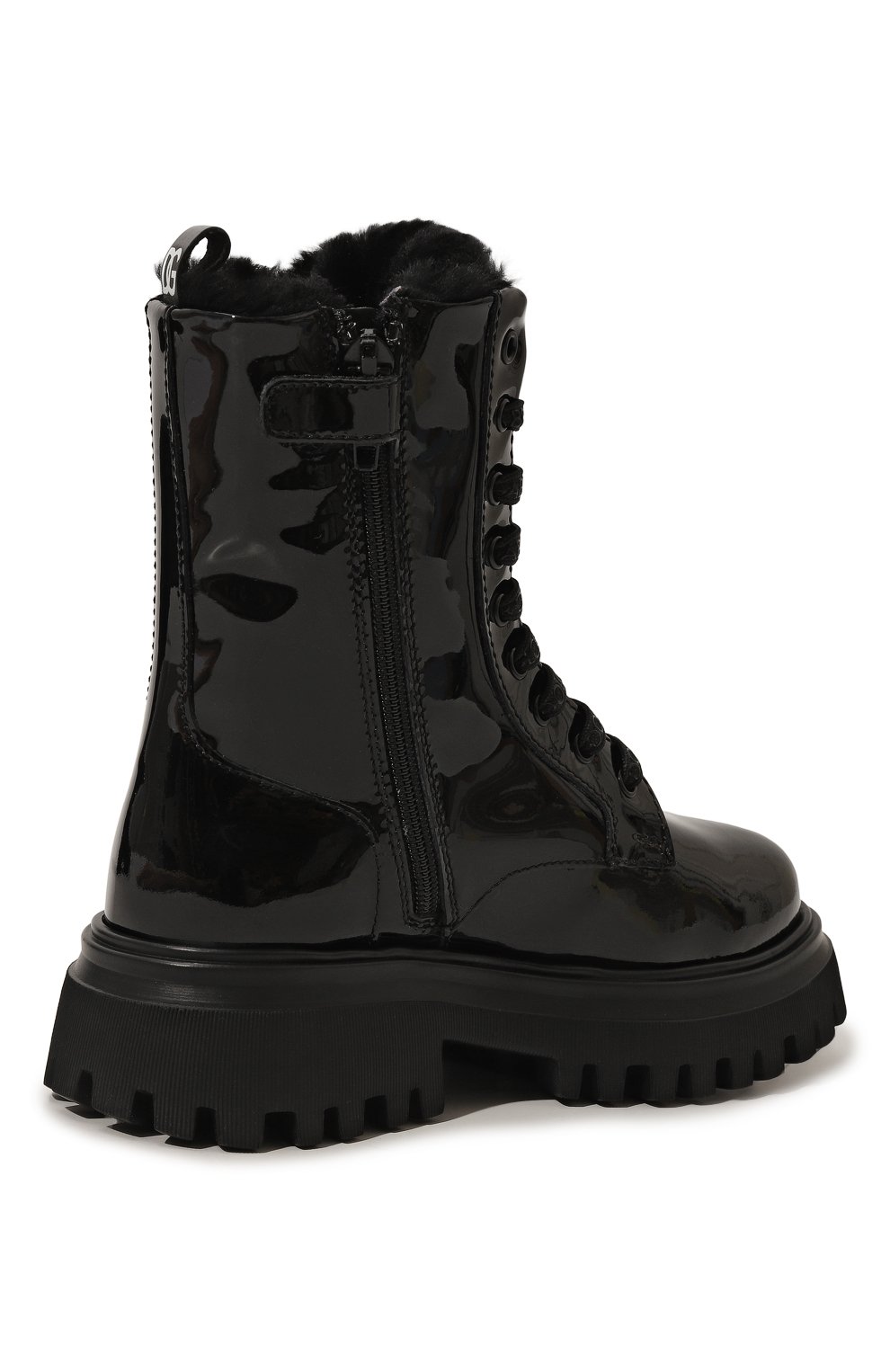 Кожаные ботинки DOLCE & GABBANA, арт. D11220/AB276, фото 3