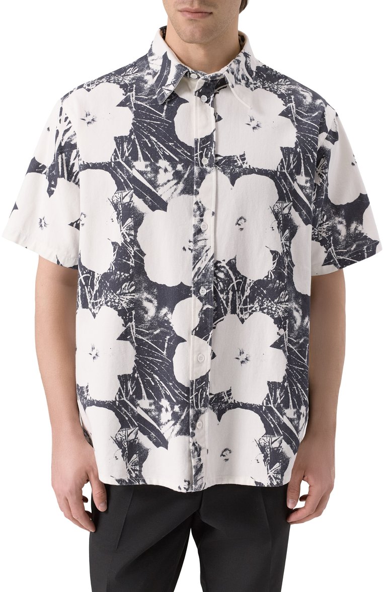 Хлопковая рубашка ÉTUDES, арт. E25MCSHI322, фото 3