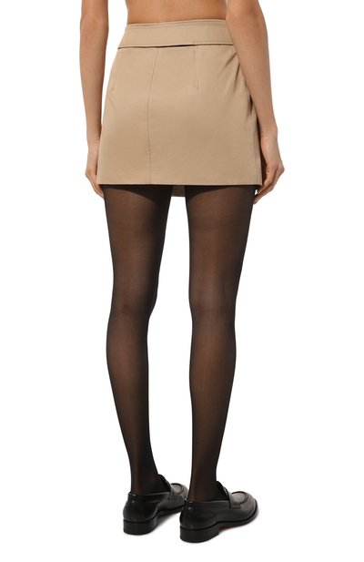 Хлопковая юбка BURBERRY, арт. 8071196 A7405, фото 4