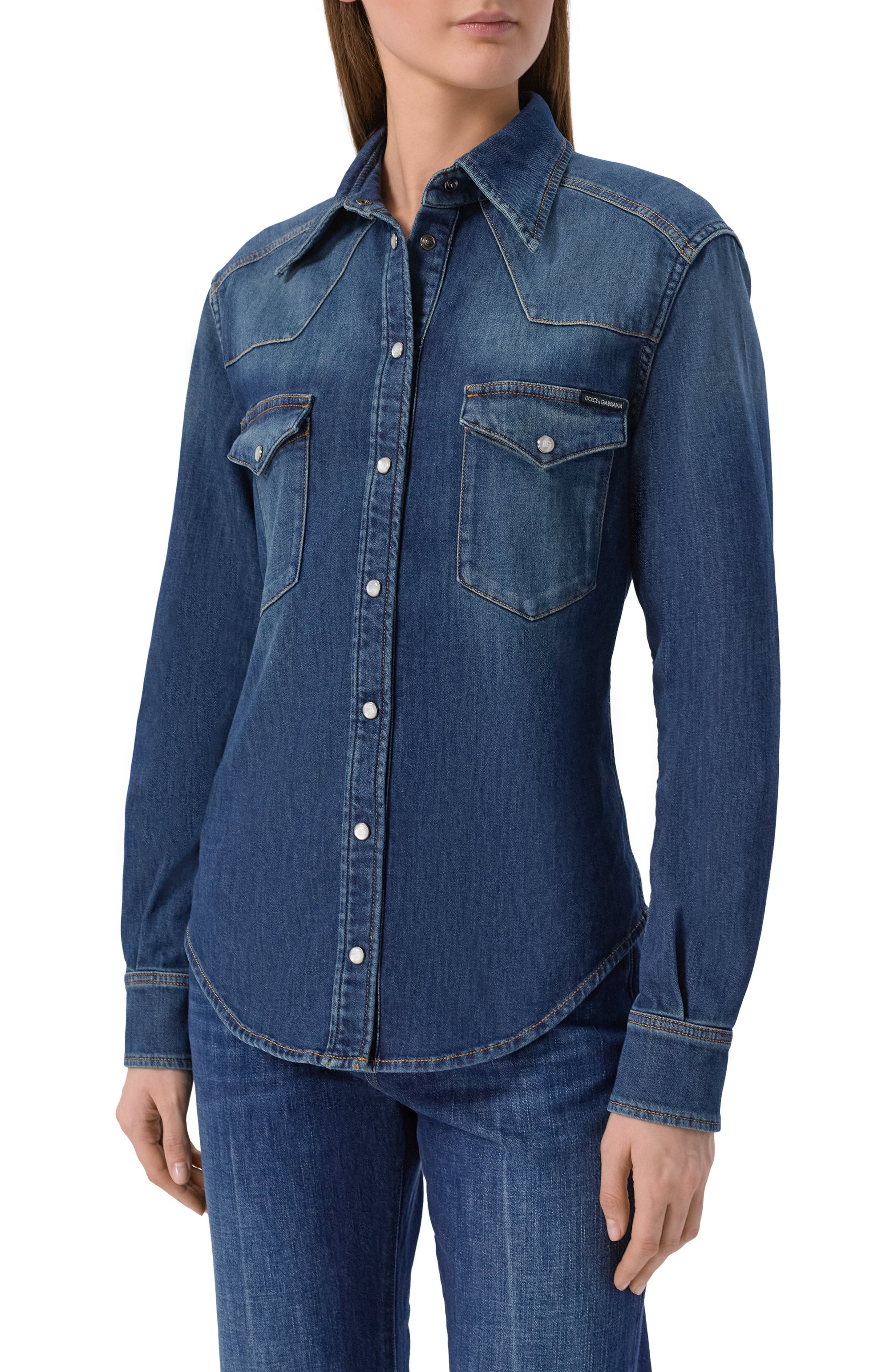 Джинсовая рубашка DOLCE & GABBANA, арт. F5T64D/G80T7, фото 3