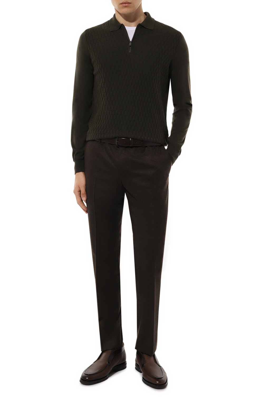 Шерстяное поло CORNELIANI, арт. 94M509-9425116, фото 2