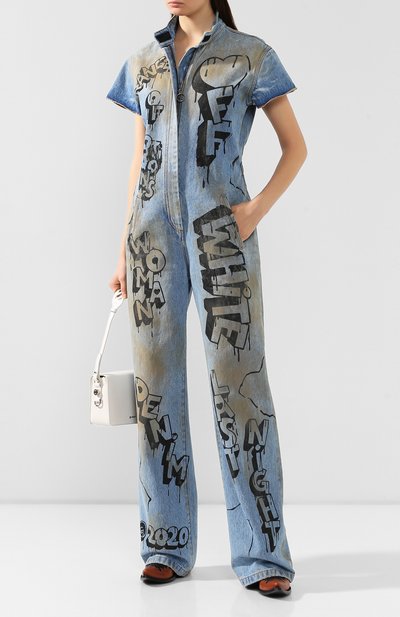 Джинсовый комбинезон OFF-WHITE, арт. 0WY0001F197730627110, фото 2