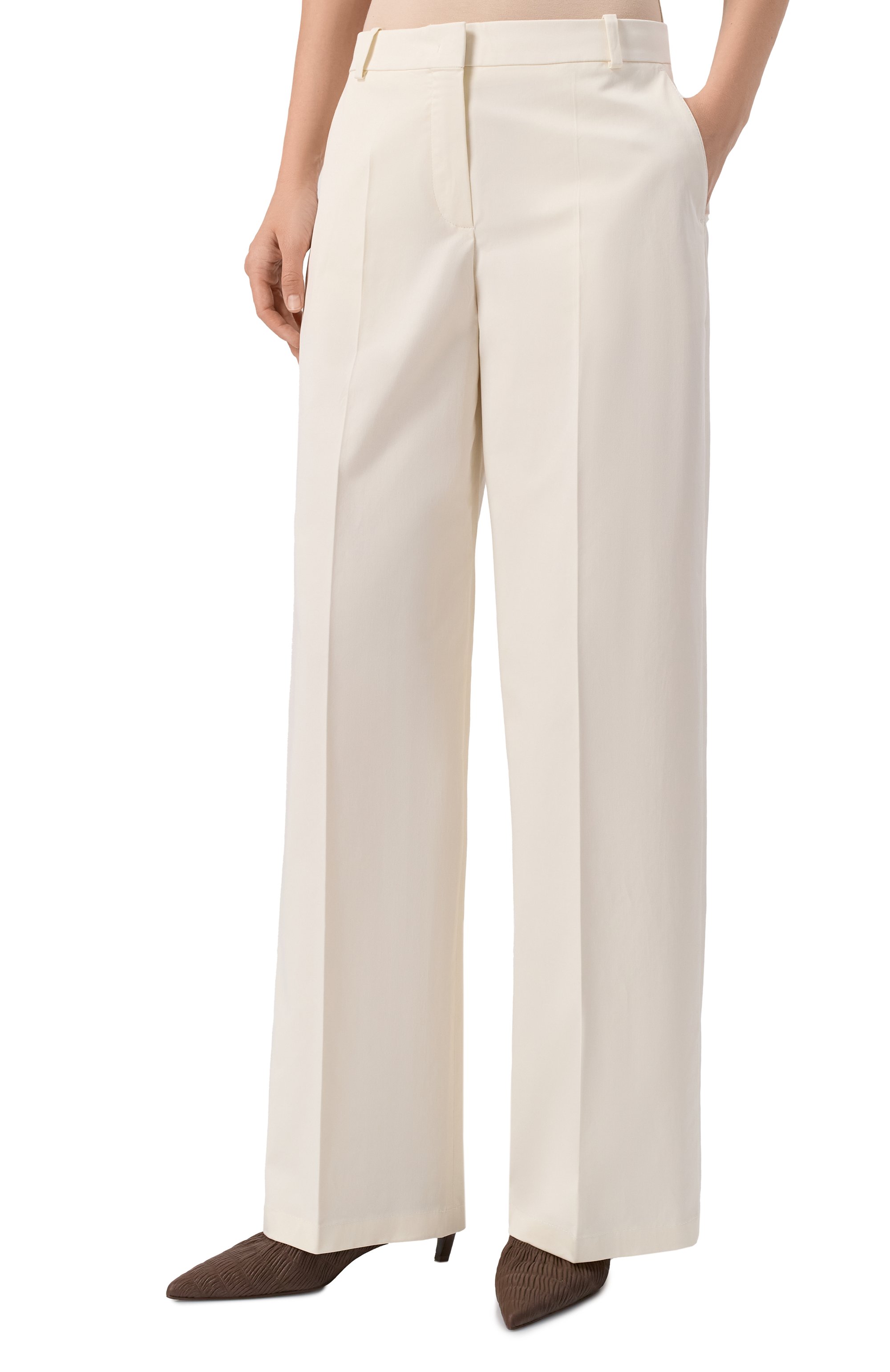 Хлопковые брюки 12 STOREEZ, арт. 131480, фото 3