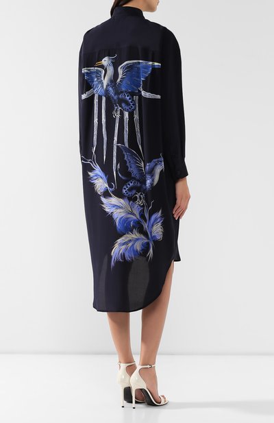 Шелковое платье GIVENCHY, арт. BW20QM125U, фото 4