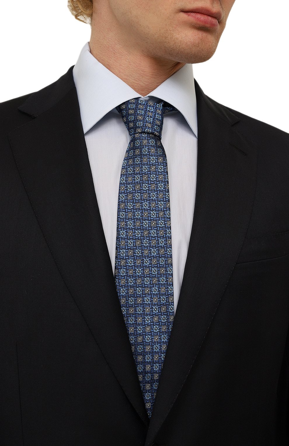 Шелковый галстук CANALI, арт. 18/HJ03856, фото 2