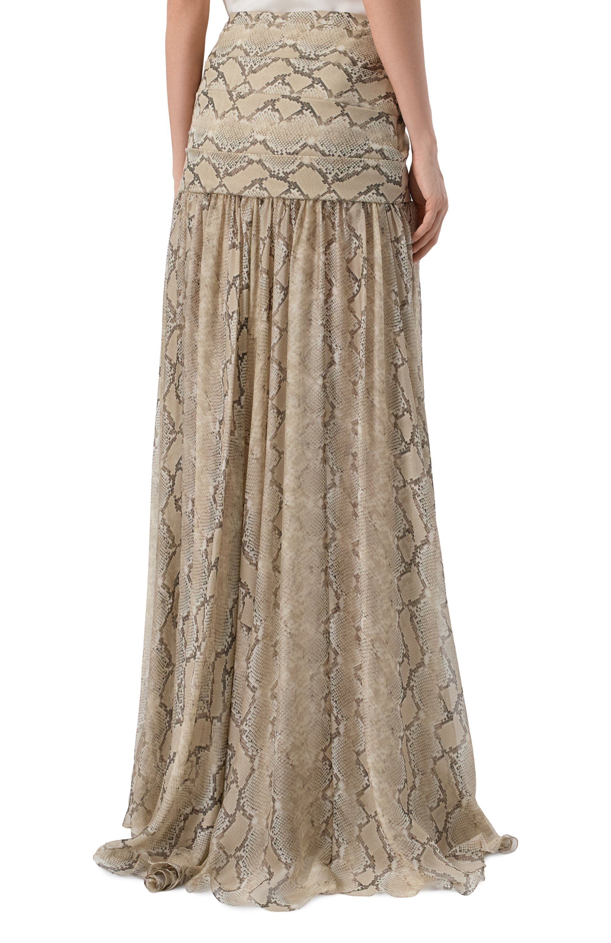 Шелковая юбка ELIE SAAB, арт. SK307PS26/CH010, фото 4