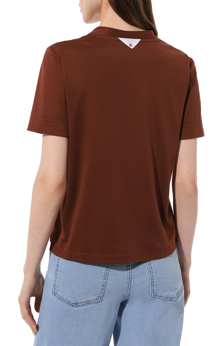 Хлопковая футболка KITON, арт. D53450H08051, фото 1