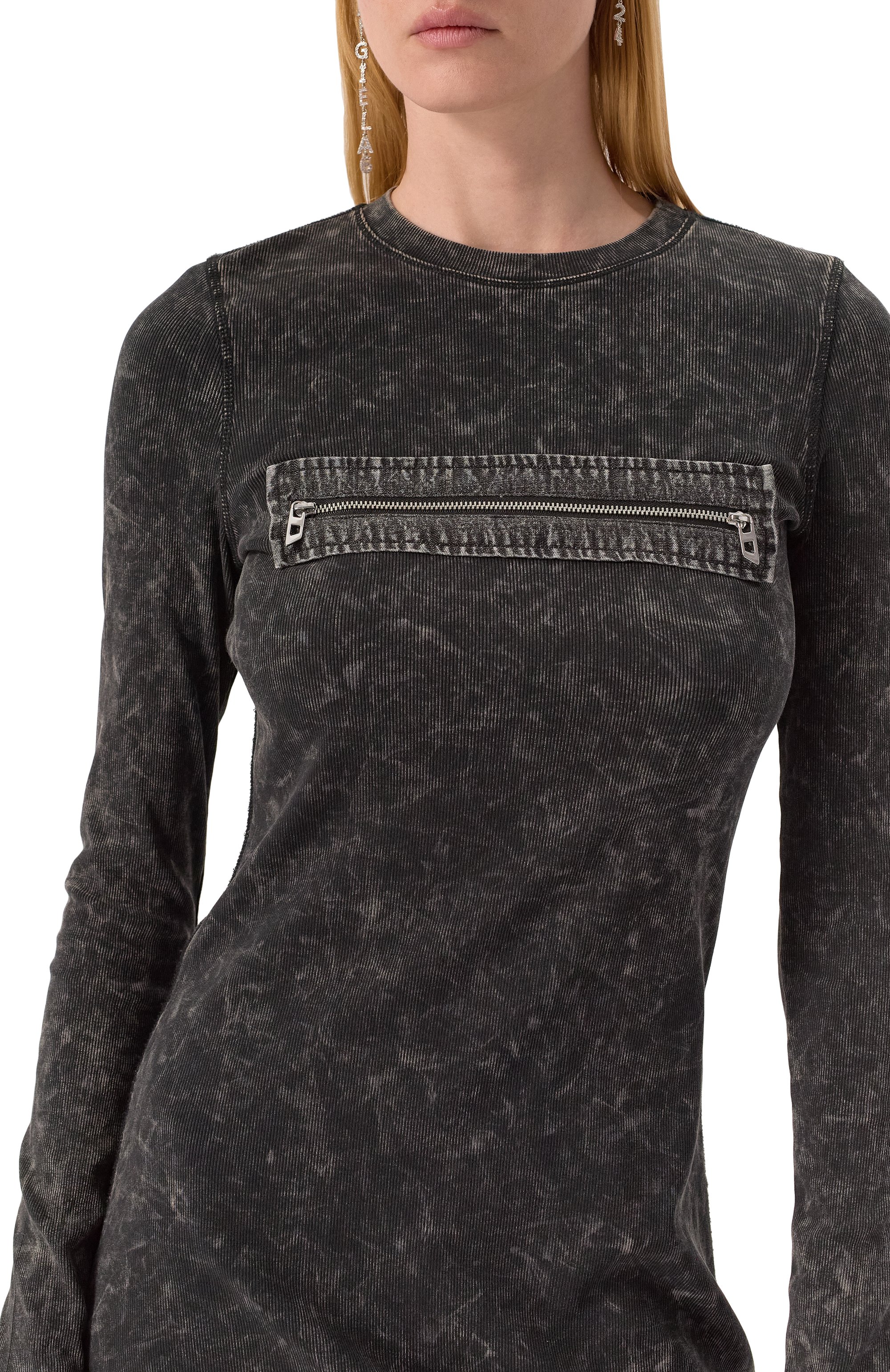 Хлопковое платье DIESEL, арт. A17318/0AKBU, фото 5