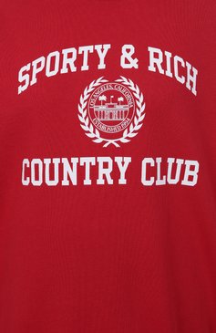 Хлопковый свитшот SPORTY AND RICH, арт. ST071606218RE15, фото 6