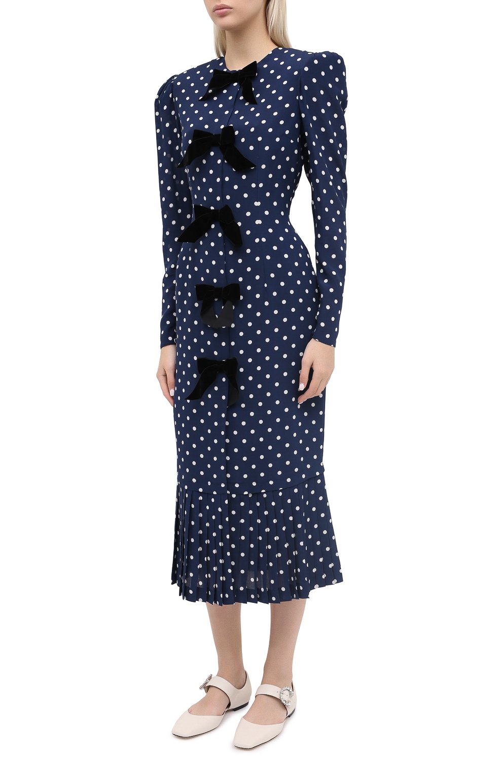 Шелковое платье ALESSANDRA RICH, арт. FAB2312-F2923, фото 3