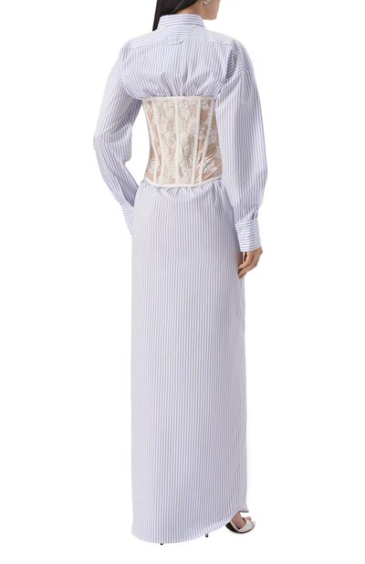 Хлопковое платье GIUSEPPE DI MORABITO, арт. 04SSLD146 04424, фото 4