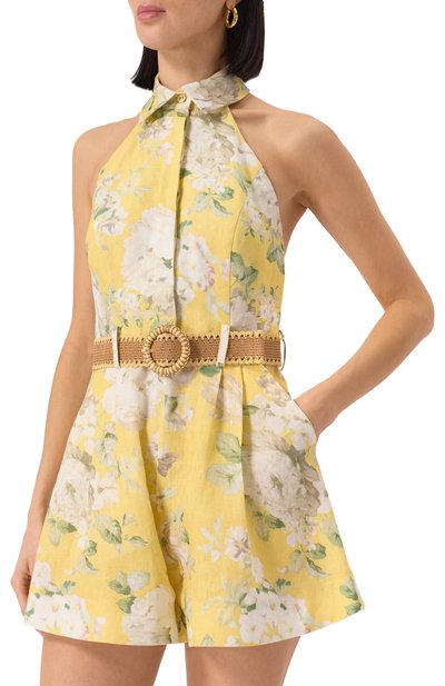 Льняной комбинезон ZIMMERMANN, арт. 3117YRS252, фото 3