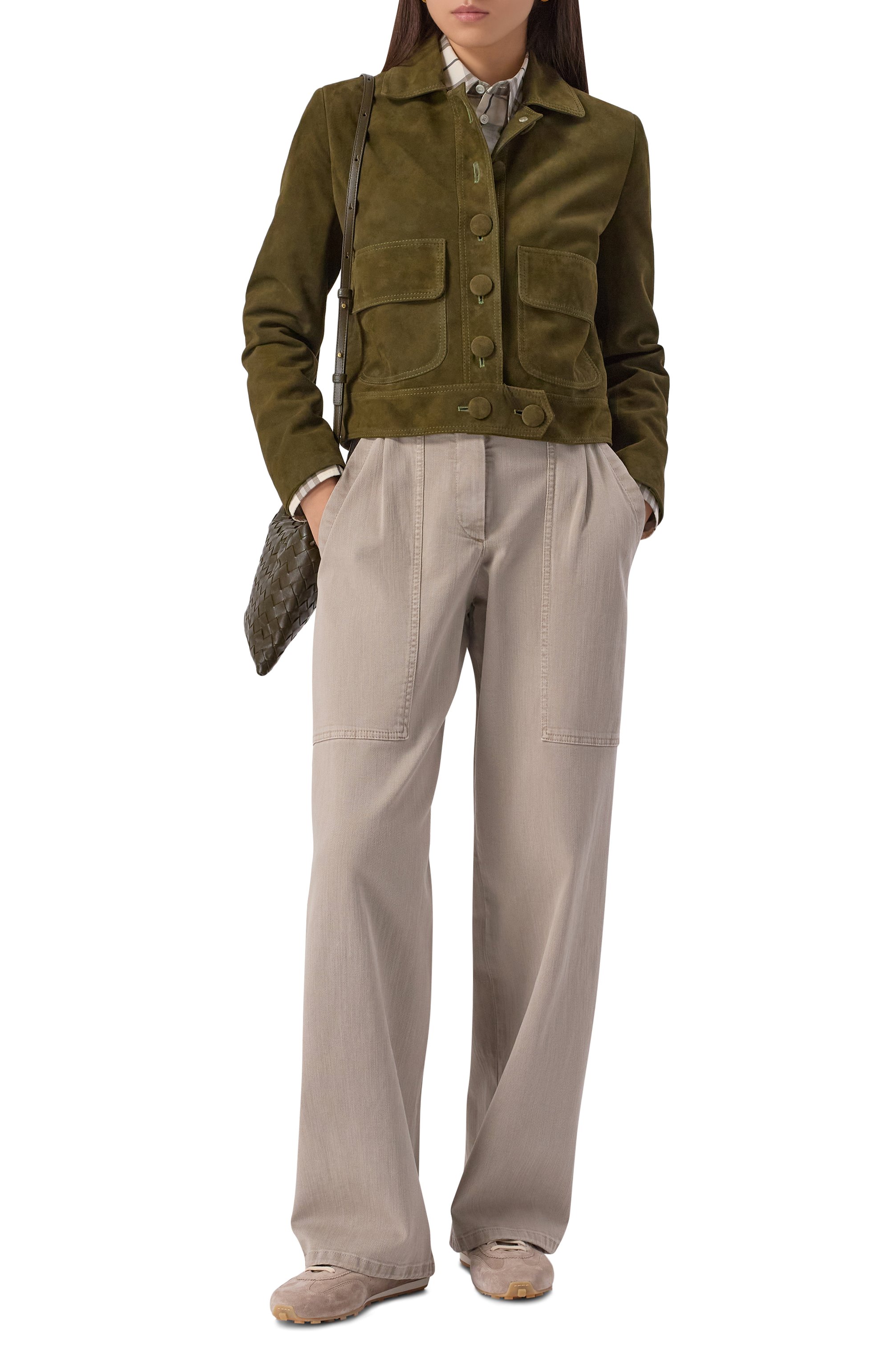 Замшевые кроссовки SANTONI, арт. WBGG61356BIFTTKR, фото 2