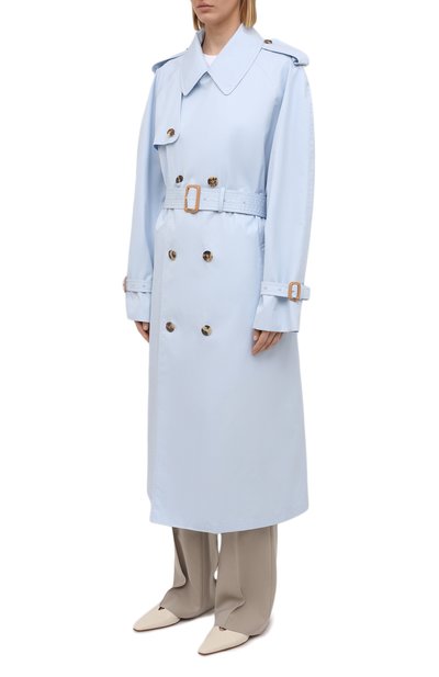 Хлопковый тренч WARDROBE.NYC, арт. W4009R04, фото 3