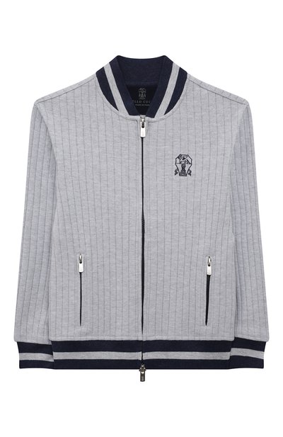 Хлопковая толстовка BRUNELLO CUCINELLI, арт. BTU20E129A, фото 1