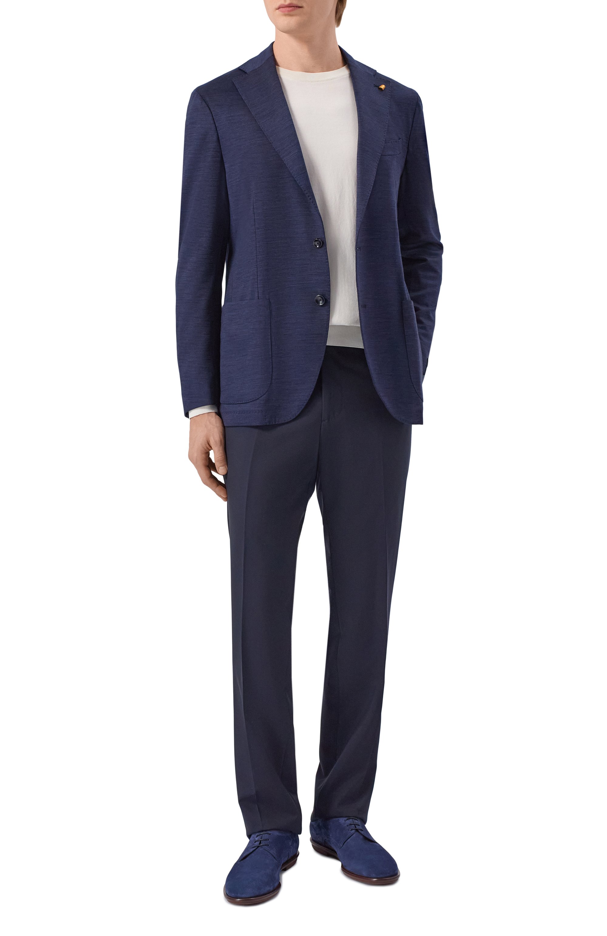 Замшевые дерби BARRETT, арт. 241U046.11/LIGHT CASHEMERE, фото 2