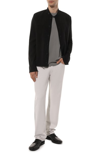 Рубашка изо льна и шелка HANNES ROETHER, арт. 110975/D022PAMIN.600, фото 2