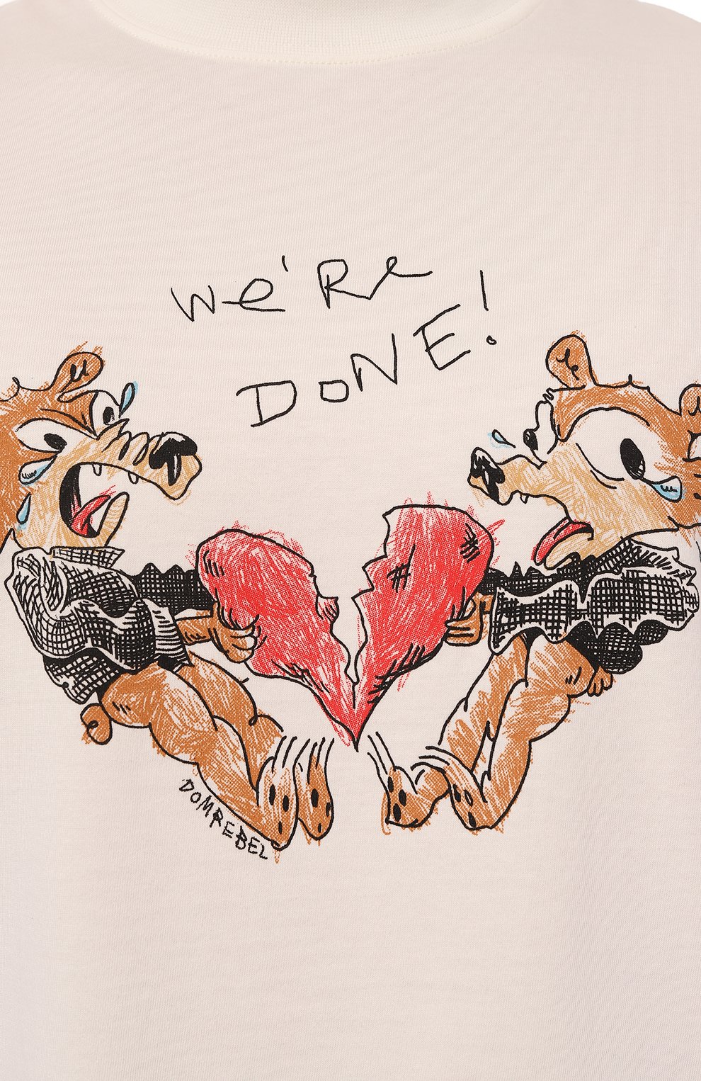 Хлопковая футболка DOMREBEL, арт. M D0NE/TSHIRT, фото 5