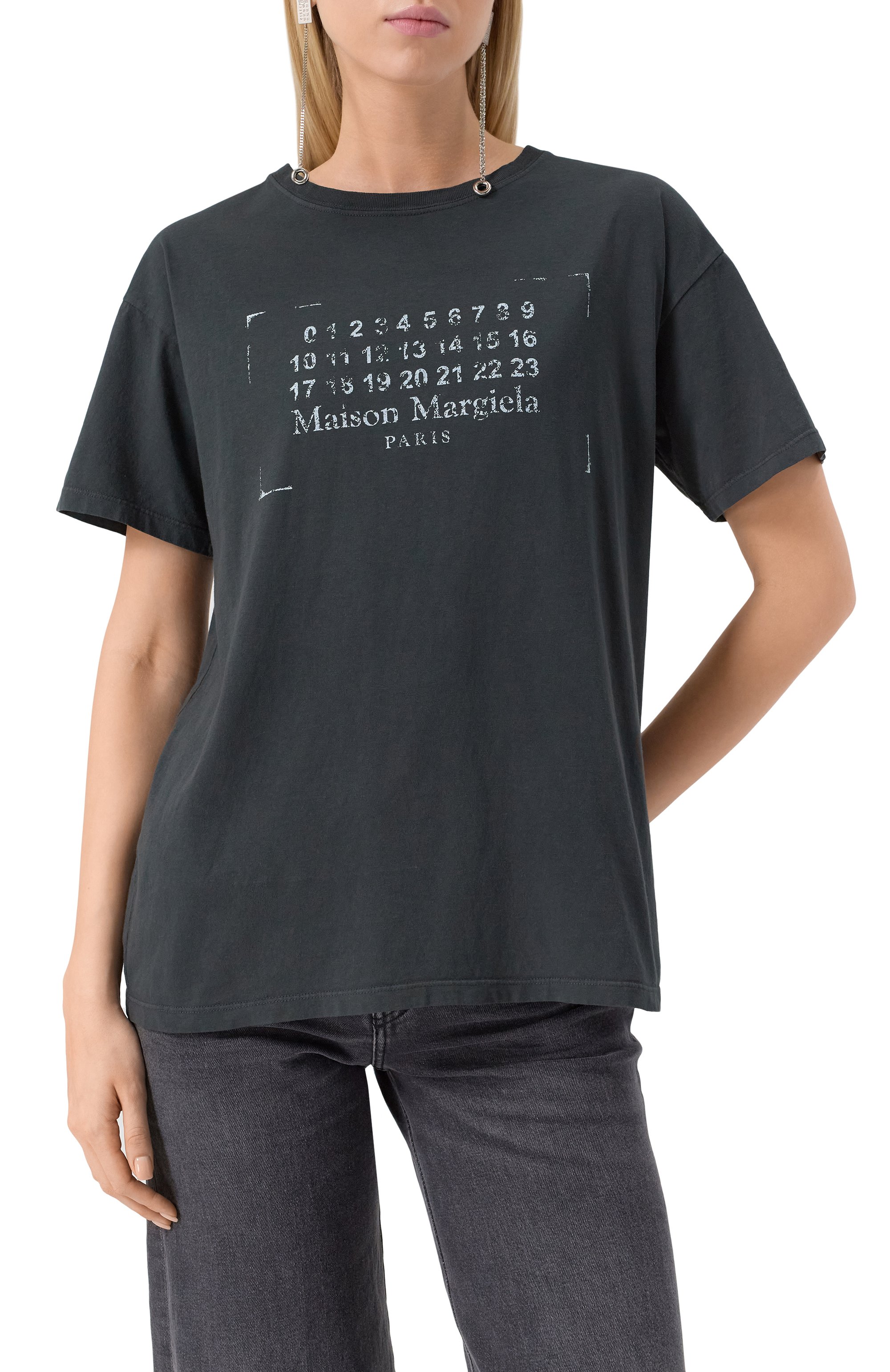 Хлопковая футболка MAISON MARGIELA, арт. S51GC0534/S24575, фото 3