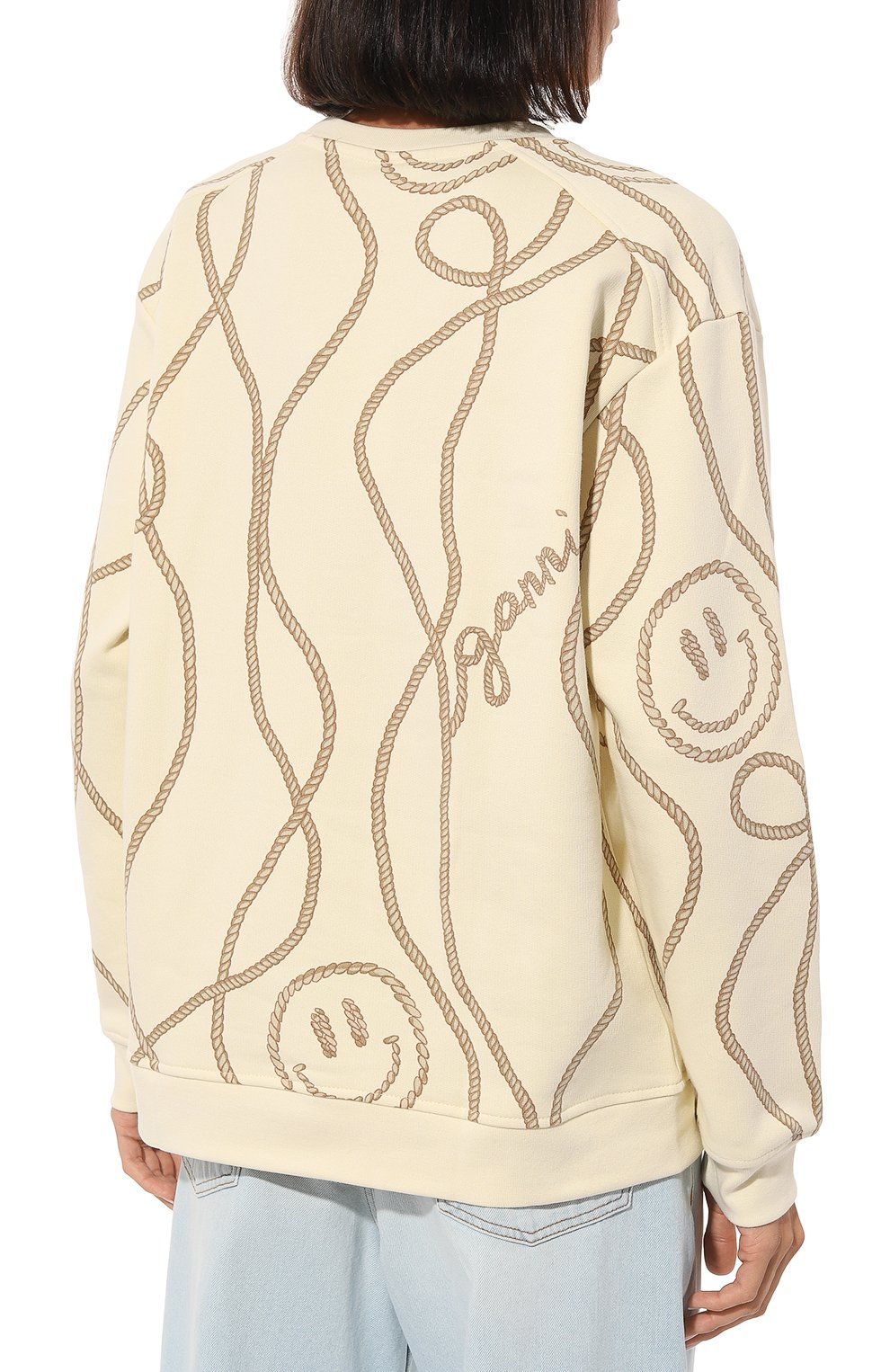 Хлопковый свитшот GANNI, арт. T3231, фото 4