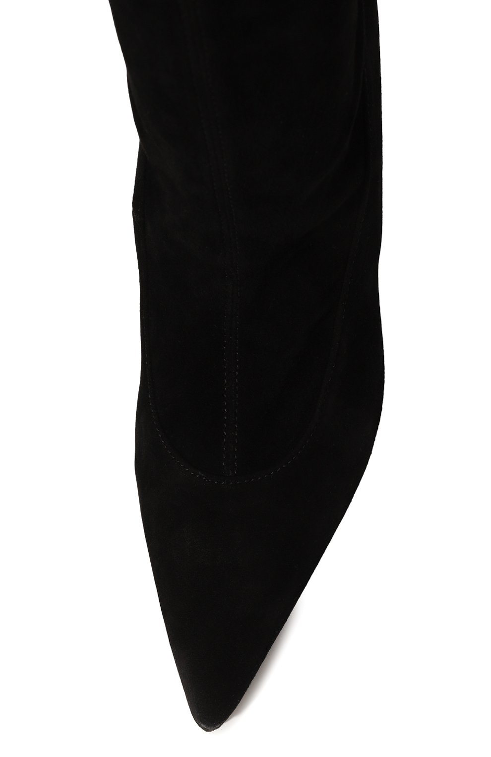 Замшевые ботильоны "d" VIC MATIE черного цвета по цене 52750 руб., арт. 1F2502D_F14C040101, фото 6 Замшевые ботильоны "d" VIC MATIE, арт. 1F2502D_F14C040101, фото 6