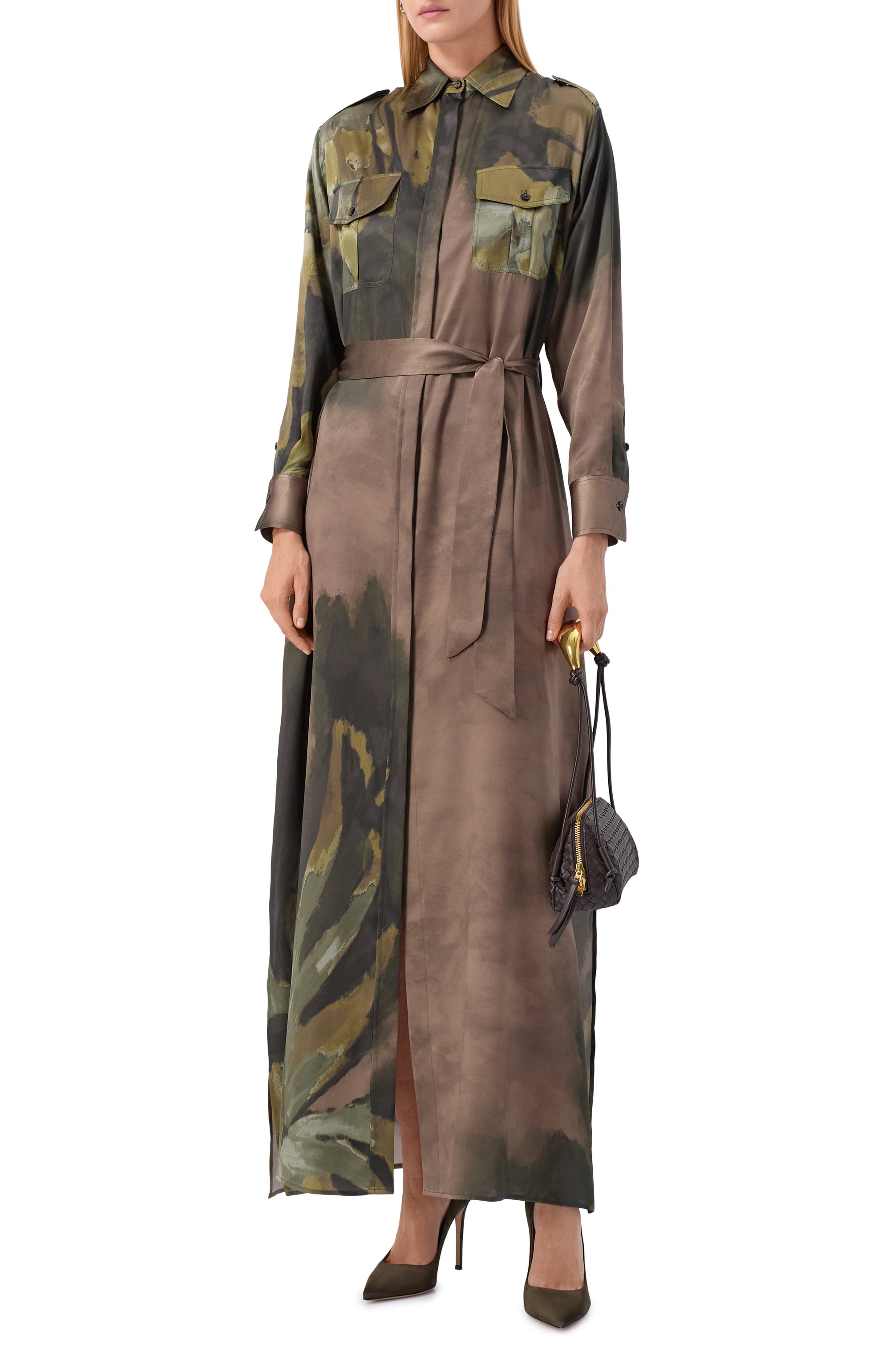 Шелковое платье KITON, арт. D47321K0585G03, фото 2