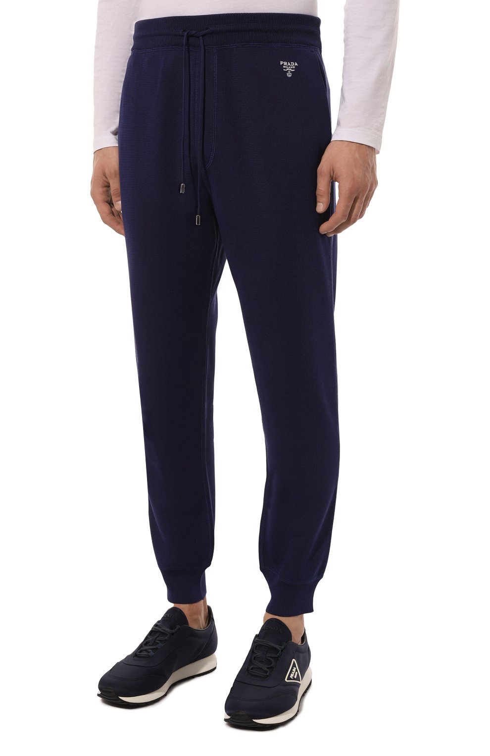 Шелковые джоггеры PRADA, арт. UMP97-1ZRO-F0216-212, фото 3
