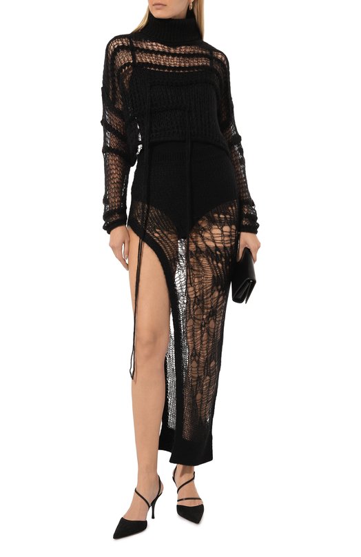 Юбка Rick Owens RP02D3605/KNETMH Чёрный  RP02D3605/KNETMH Фото 2
