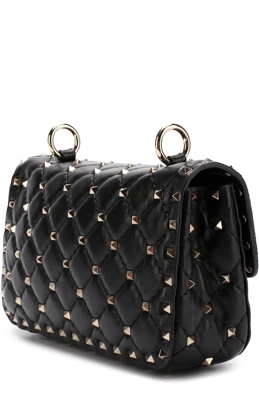 Сумка rockstud spike VALENTINO черного цвета по цене 283000 руб., арт. MW2B0123/NAP, фото 3 Сумка rockstud spike VALENTINO, арт. MW2B0123/NAP, фото 3