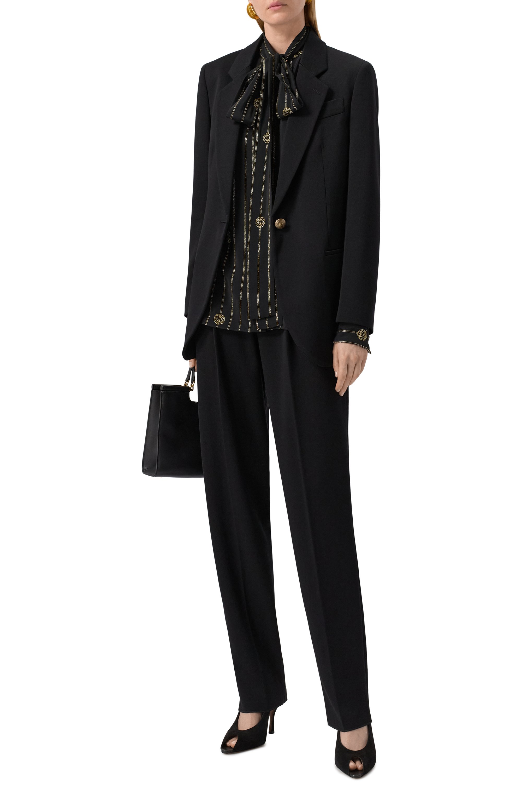 Шерстяные брюки GIORGIO ARMANI, арт. GW001569/TE10936, фото 2