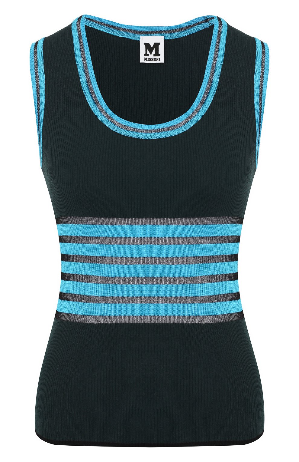 Топ из смеси вискозы и шерсти M MISSONI, арт. 2DJ00031/2K0020, фото 1