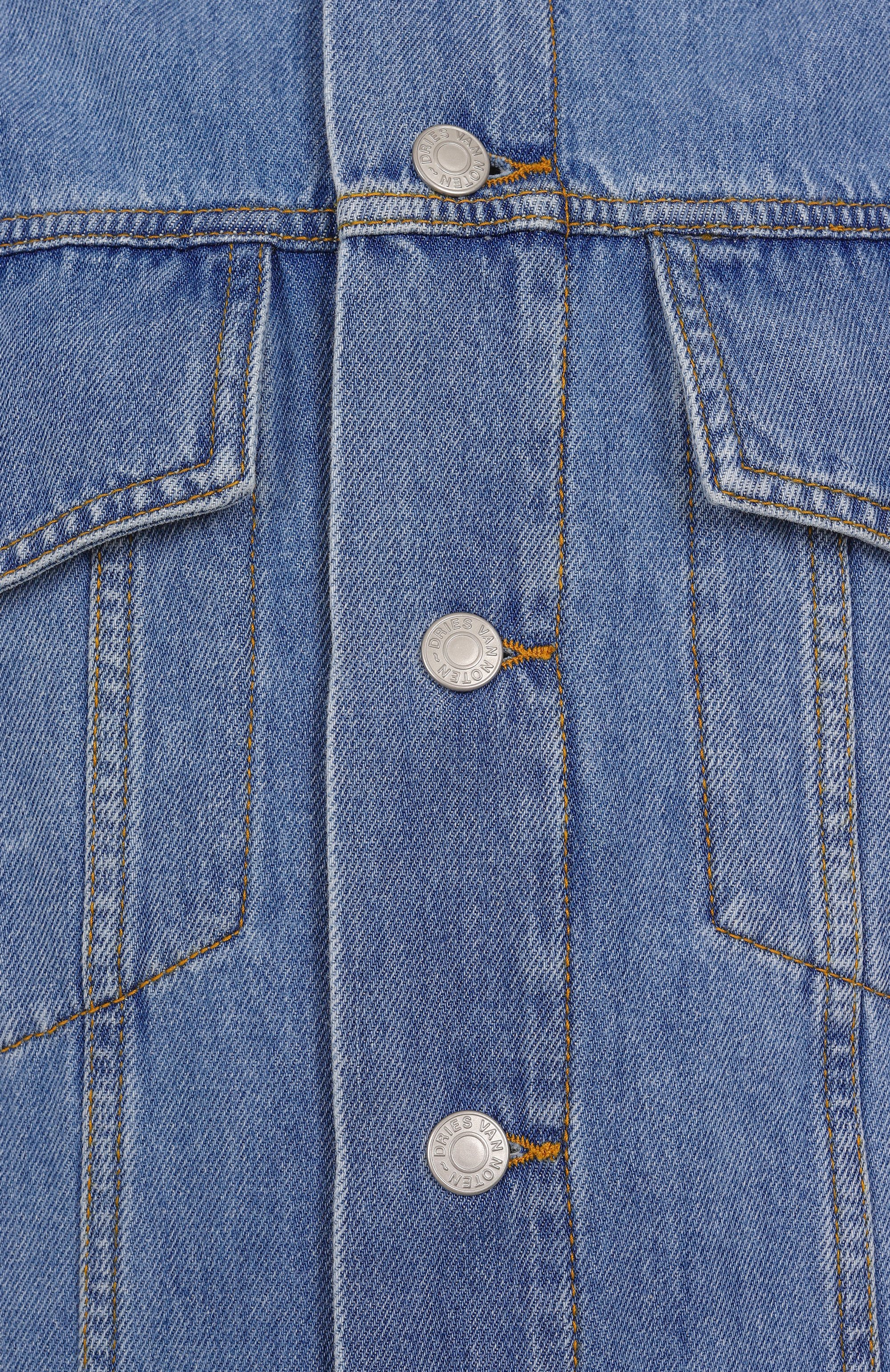 Джинсовая куртка DRIES VAN NOTEN, арт. 251-020503-1552, фото 6