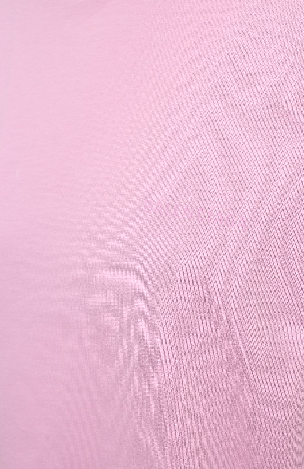 Хлопковая футболка BALENCIAGA розового цвета по цене 69850 руб., арт. 612965/TIVG5, фото 5 Хлопковая футболка BALENCIAGA, арт. 612965/TIVG5, фото 5