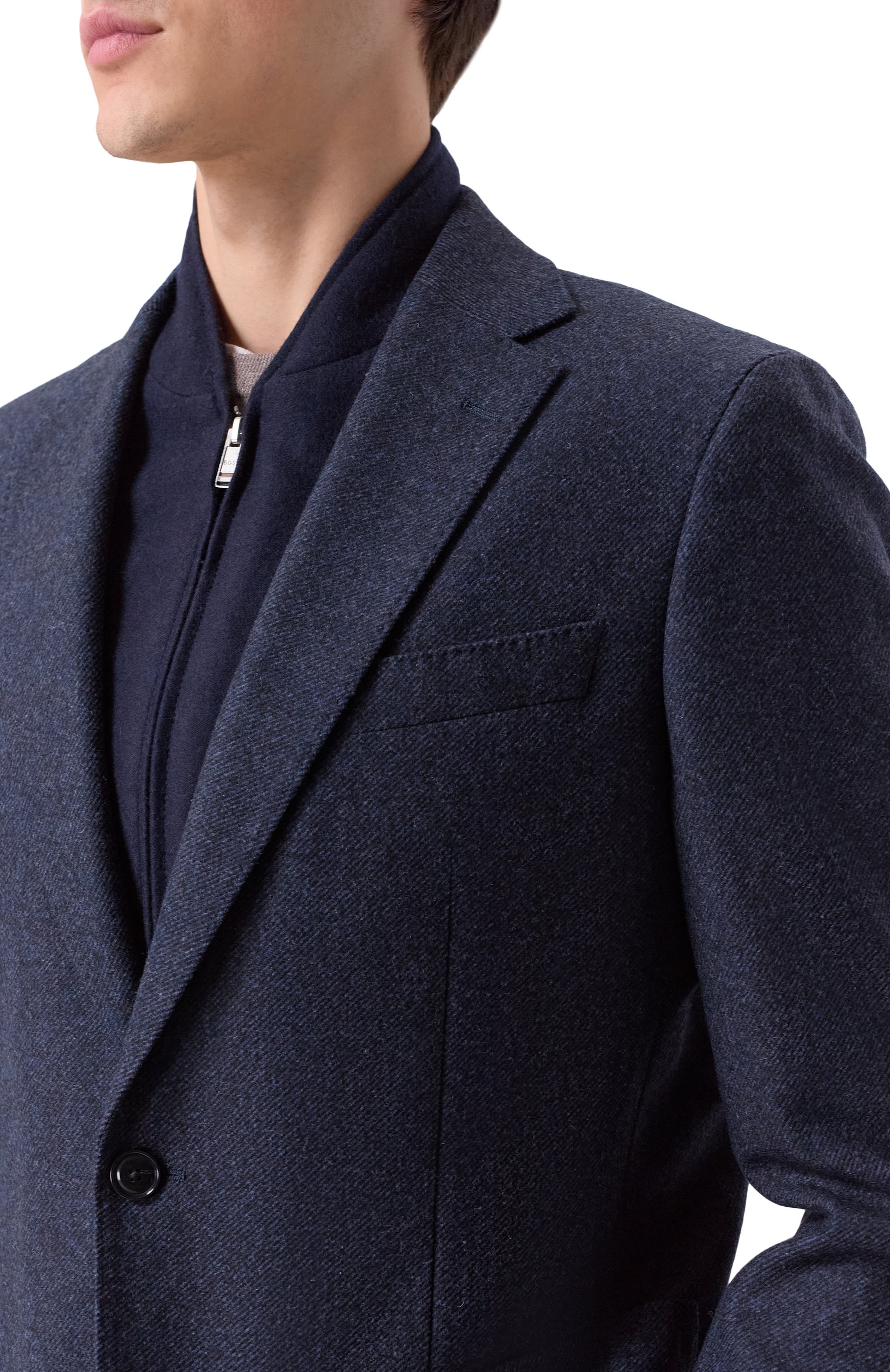 Шерстяной пиджак BOSS, арт. 50551589, фото 6