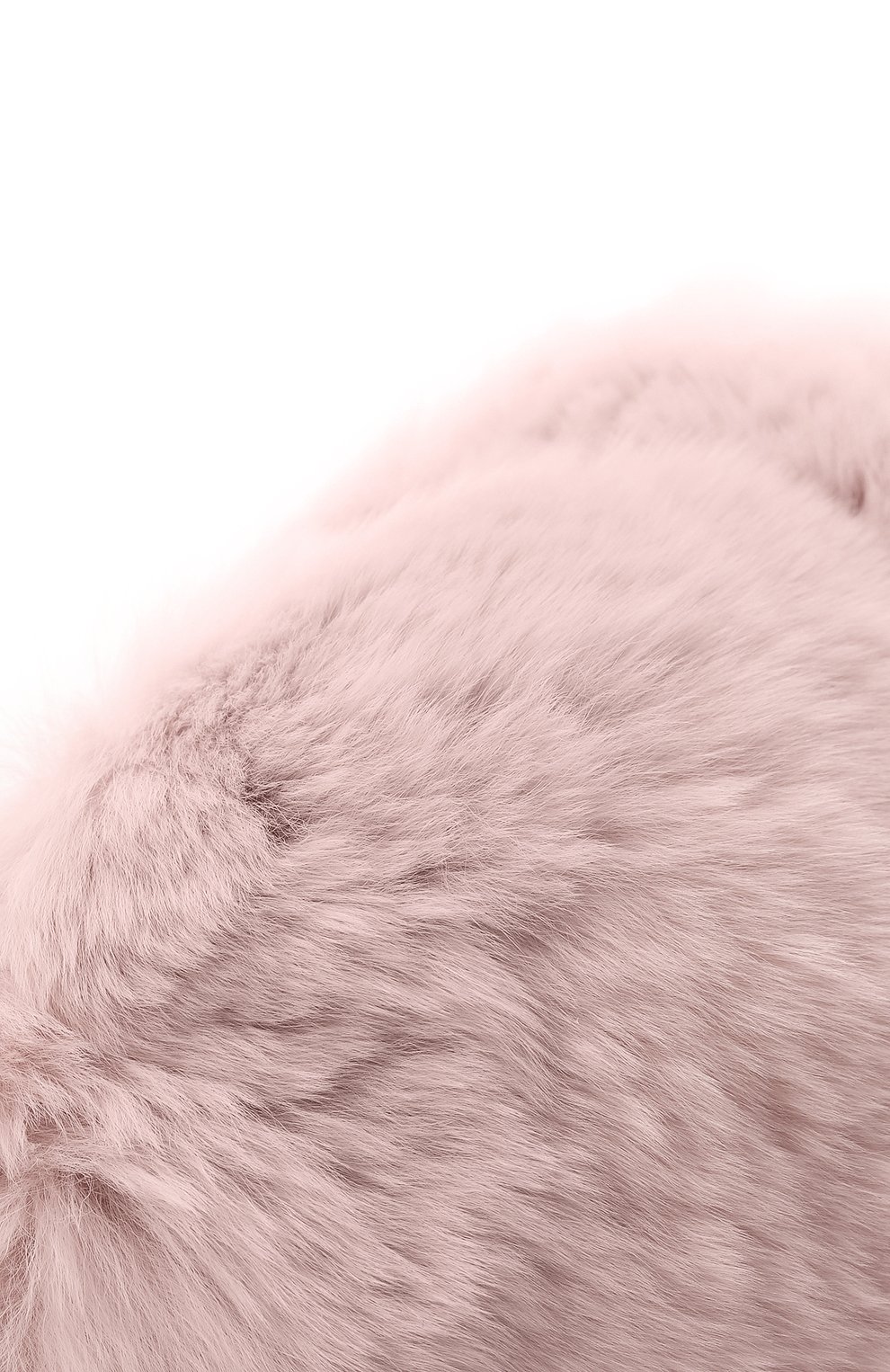 Шерстяные наушники с меховой отделкой YVES SALOMON ENFANT, арт. 20WEA310XXREXW, фото 3