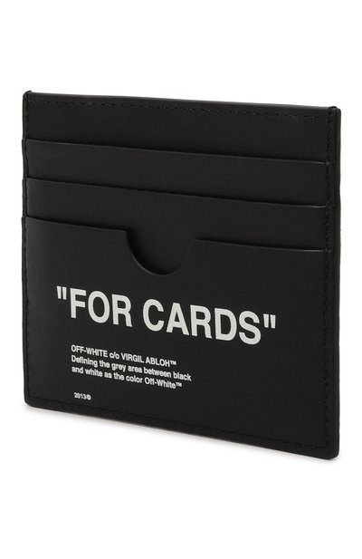Кожаный футляр для кредитных карт OFF-WHITE, арт. OMND031C99LEA0011001, фото 2