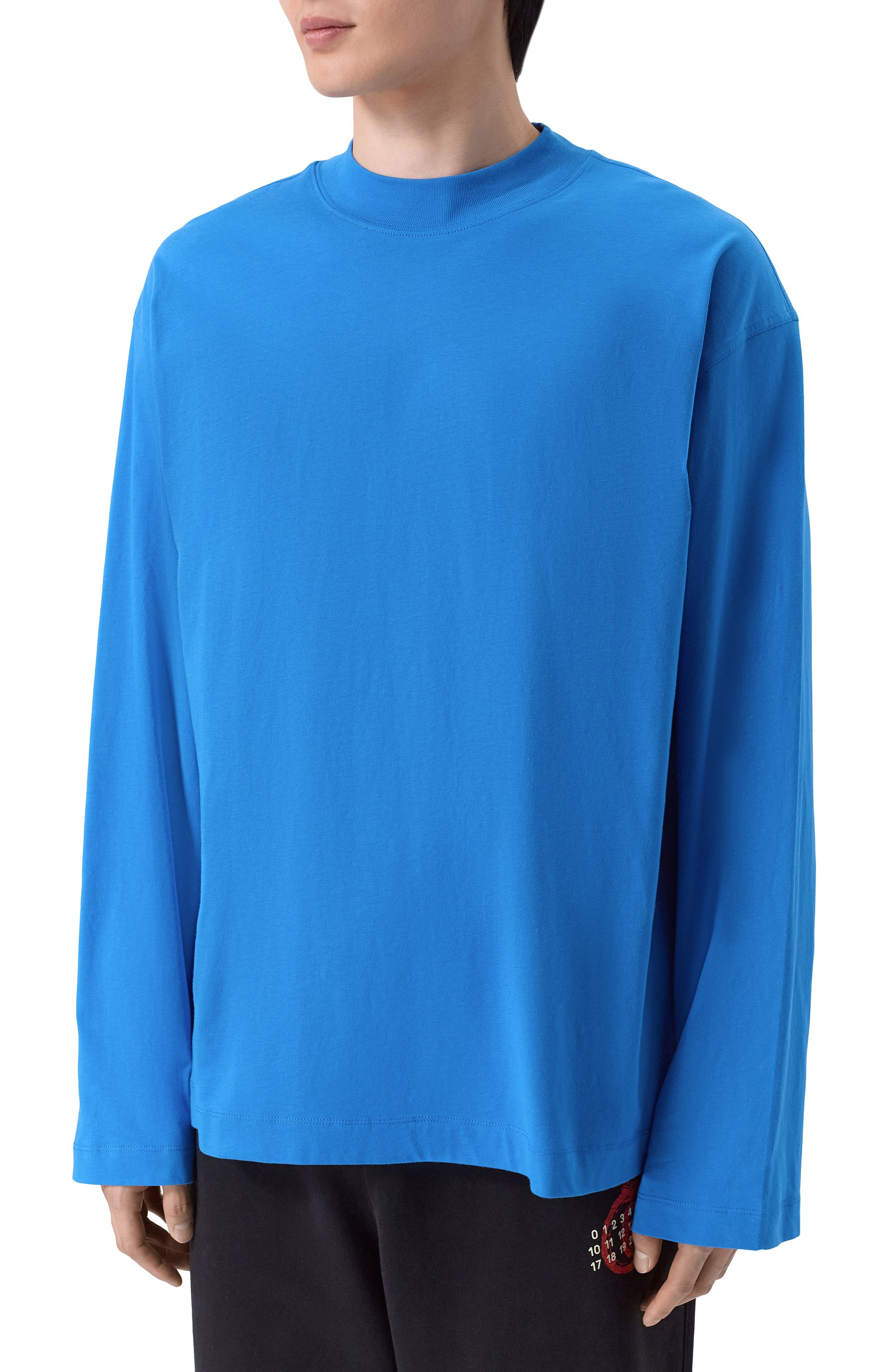 Хлопковый лонгслив DRIES VAN NOTEN, арт. 021103/3600, фото 3