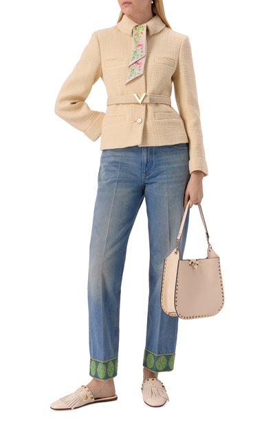 Джинсы VALENTINO, арт. 6B3DD18X94V, фото 2