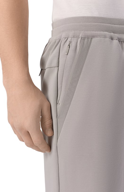 Хлопковые шорты Duno SHIL0/THIENE Серый  SHIL0/THIENE Фото 5