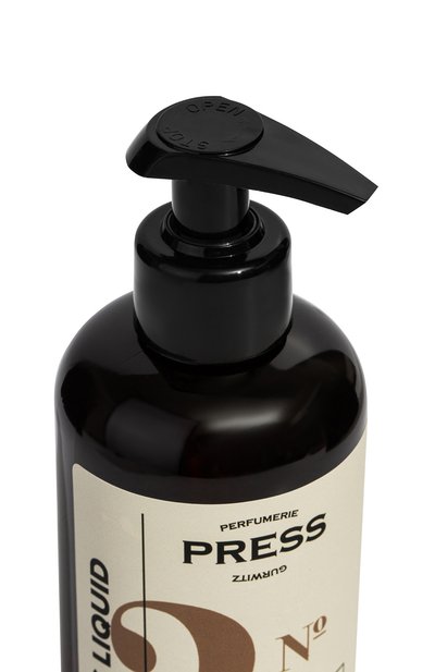 Жидкое мыло для рук №2 tonka bean, pepper, patchouli (300ml) PRESS GURWITZ PERFUMERIE бесцветного цвета по цене 1380 руб., арт. 4631159194065, фото 3 Жидкое мыло для рук №2 tonka bean, pepper, patchouli (300ml) PRESS GURWITZ PERFUMERIE, арт. 4631159194065, фото 3